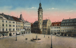 Ansicht von Gera, um 1917