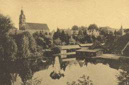 Ansicht von Suhl, um 1920