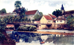 Ansicht von Bischleben um 1900