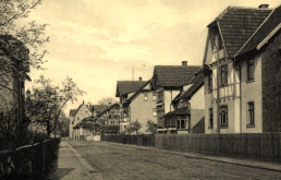 Blick in die Karl-Ernst-Straße, um 1930