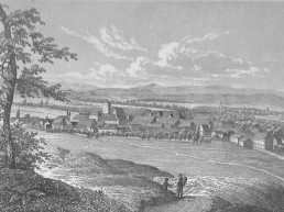 Ansicht von Gräfentonna, um 1860