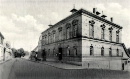 Wickerstedt, Gasthof und Straße, um 1920