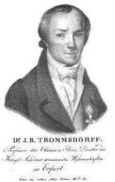 Johann Bartholomäus Trommsdorff um 1824