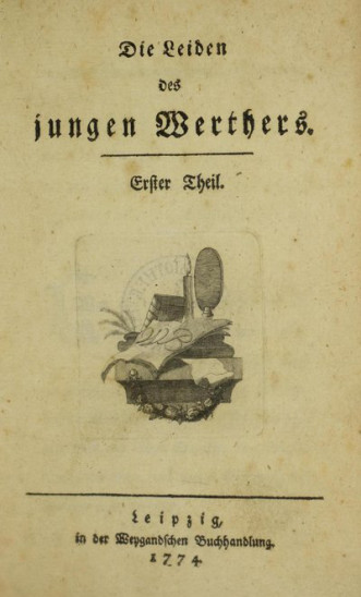 Johann Wolfgang Von Goethe Die Leiden Des Jungen Werther Artikel Literaturland Thuringen