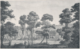 Aquarell von Georg Melchior Kraus (1777)