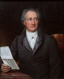 Porträt von Johann Wolfgang Goethe