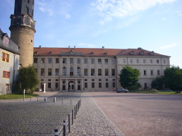 Ansicht des Weimarer Residenzschlosses