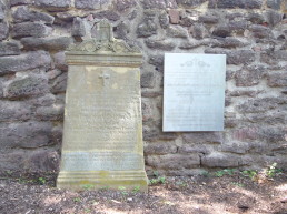 Grab von Julie von Bechtolsheim auf dem Alten Friedhof in Eisenach