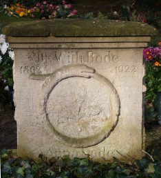 Grab von Wilhelm Bode