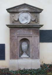 Grab von Johann Karl August Musäus auf dem Weiamrer Jacobsfriedhof