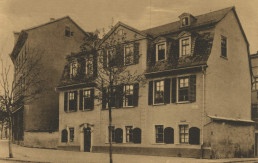 Schillerhaus, um 1900
