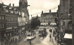 Ansicht von Erfurt um 1935