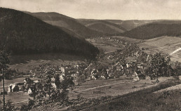 Ansicht von Manebach, vor 1945