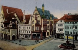 Ansicht von Nordhausen um 1900