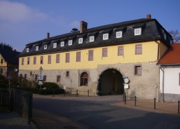Großkochberg, Eingang zum Schloßpark