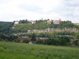Ansicht von Dornburg, im Vordergrund Dorndorf