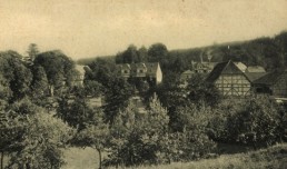 Ansicht von Paulinzella, vor 1945