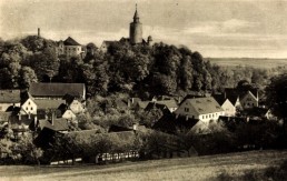 Ansicht von Posterstein, vor 1945