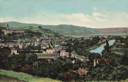 Ansicht von Rudolstadt um 1900