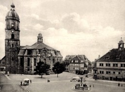 Waltershausen, Markt, vor 1945