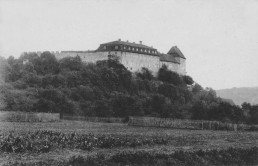 Burg Creuzburg, Historische Aufnahme, um 1900