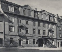 Hotel Erbprinz, historische Aufnahme, ohne Jahr