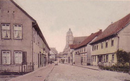 Ansicht von Eisfeld um 1900