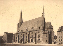 Die Weimarer Stadtkirche um 1915