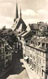 Die Weimarer Stadtkirche um 1920