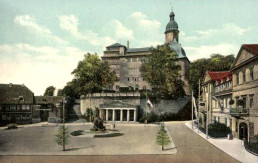 Ansicht von Sondershausen, um 1900