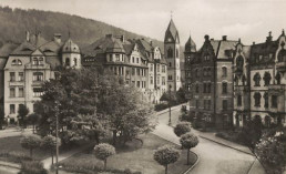 Blick auf den Juttaplatz, um 1930