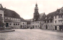 Ansicht von Stadtroda, Blick auf den Markt, um 1930