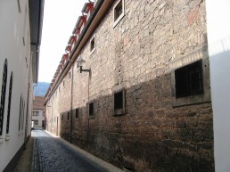 Altes Heiligenstädter Gefängnis, Wilhelmstraße 68 - von der Goldenen Kreuz-Gasse gesehen