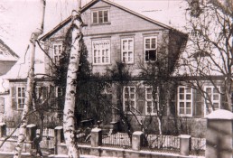 Erstes Wohnhaus Theodor Storms in Heiligenstadt 1856/57, vor dem Kasseler Tor