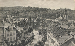 Blick auf Waltershausen, um 1912