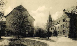 Weißensee, Schloss und Kreishaus um 1900