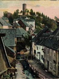 Bad Lobenstein um 1900, Am Koselbach