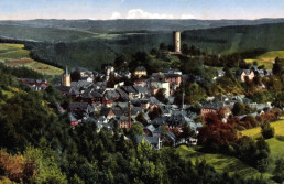 Ansicht von Bad Lobenstein, um 1930