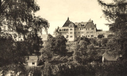 Ansicht von Beichlingen, Blick auf das Schloß, um 1930