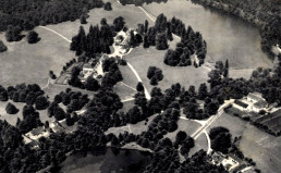 Luftaufnahme von Eckardtshausen, um 1930
