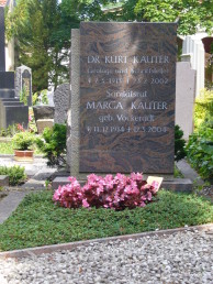 Grab von Kurt Kauter