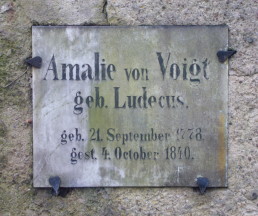 Grab von Amalie Voigt