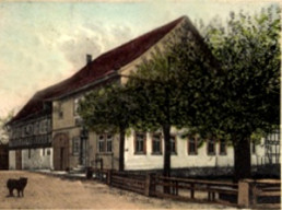 Nazza, Gasthaus zur Haineck, um 1920