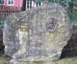 Gedenkstein für Sidonia Hedwig Zäunemann