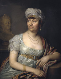 Porträt von Anne Louise Germaine de Staël-Holstein