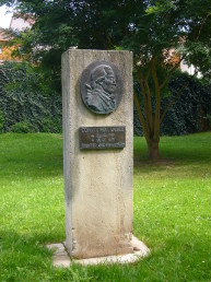 Grabstele für Johann Karl Wezel