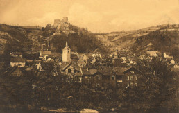 Ansicht von Treffurt, um 1920