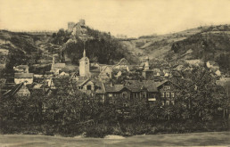 Blick auf Treffurt, um 1922