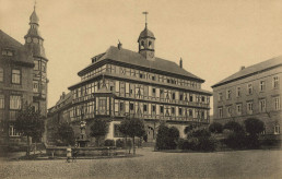 Blick auf den Markt, um 1915