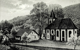 Wallfahrtskapelle Klüschen Hagis, um 1939